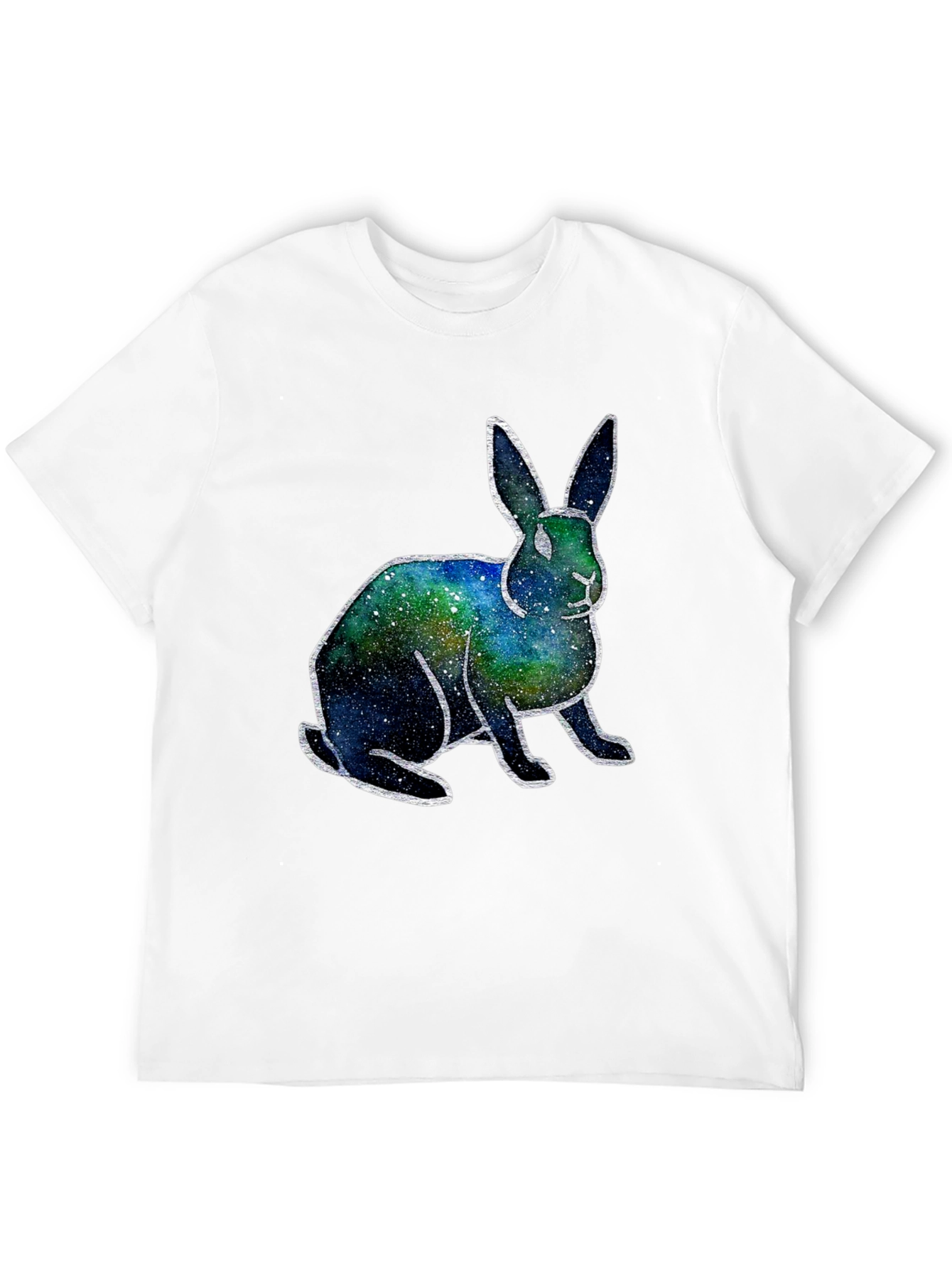 Galaxy Bunny T-Shirt - Unique Space Rabbit Tee