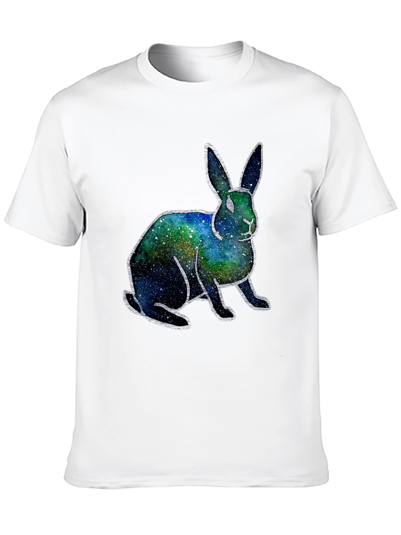 Galaxy Bunny T-Shirt - Unique Space Rabbit Tee