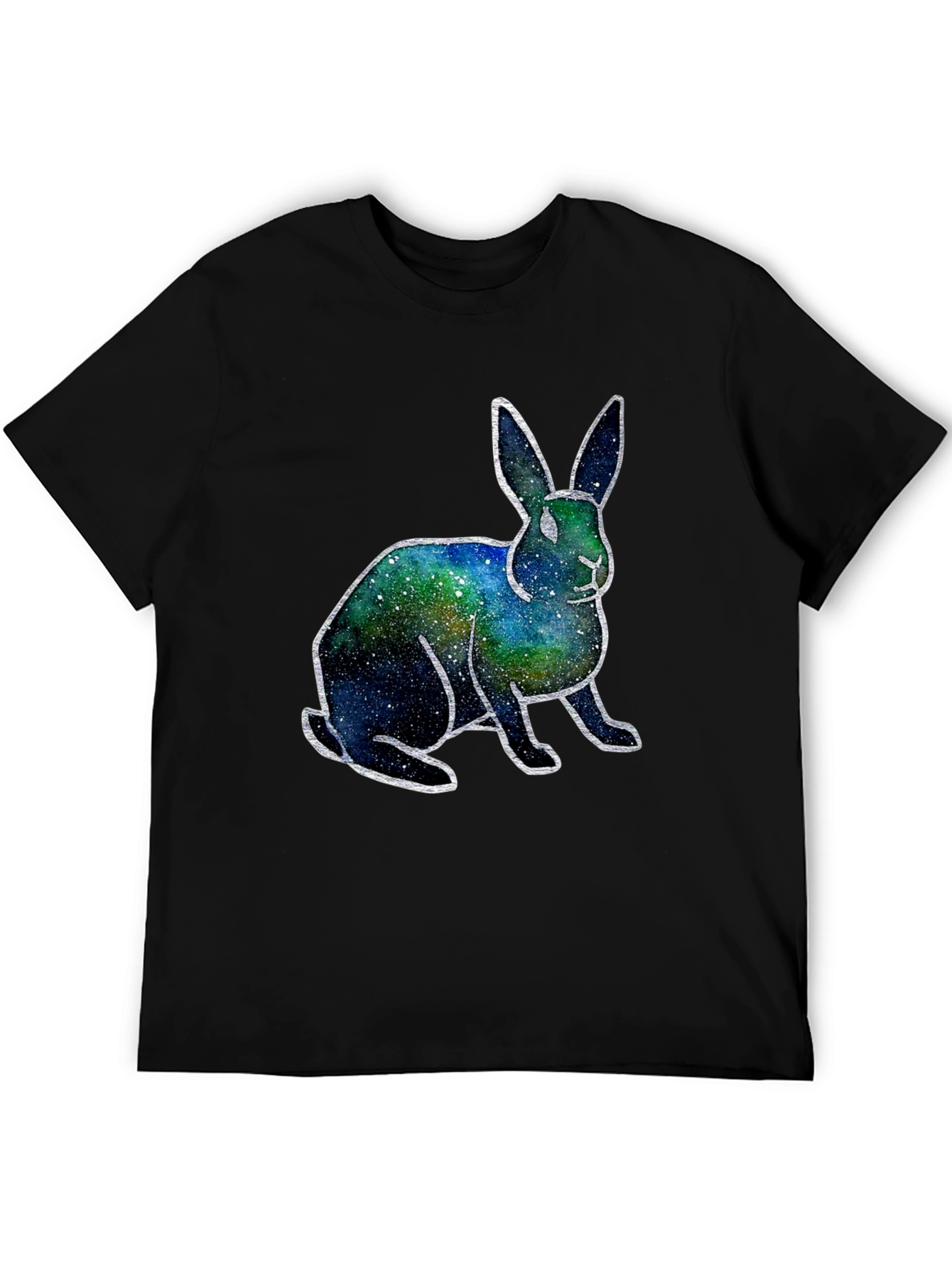 Galaxy Bunny T-Shirt - Unique Space Rabbit Tee