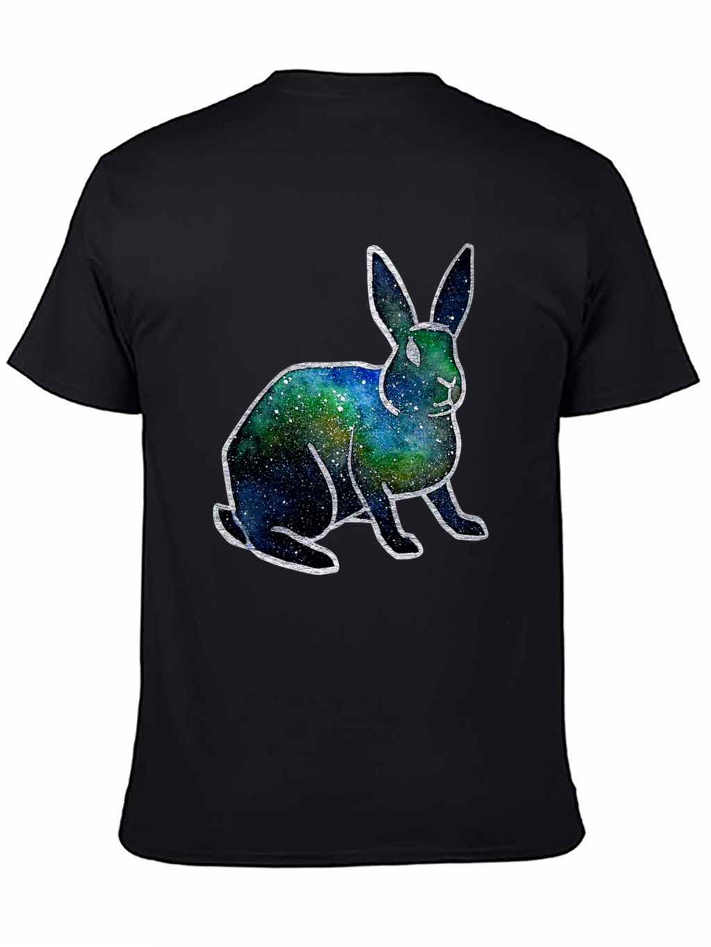 Galaxy Bunny T-Shirt - Unique Space Rabbit Tee