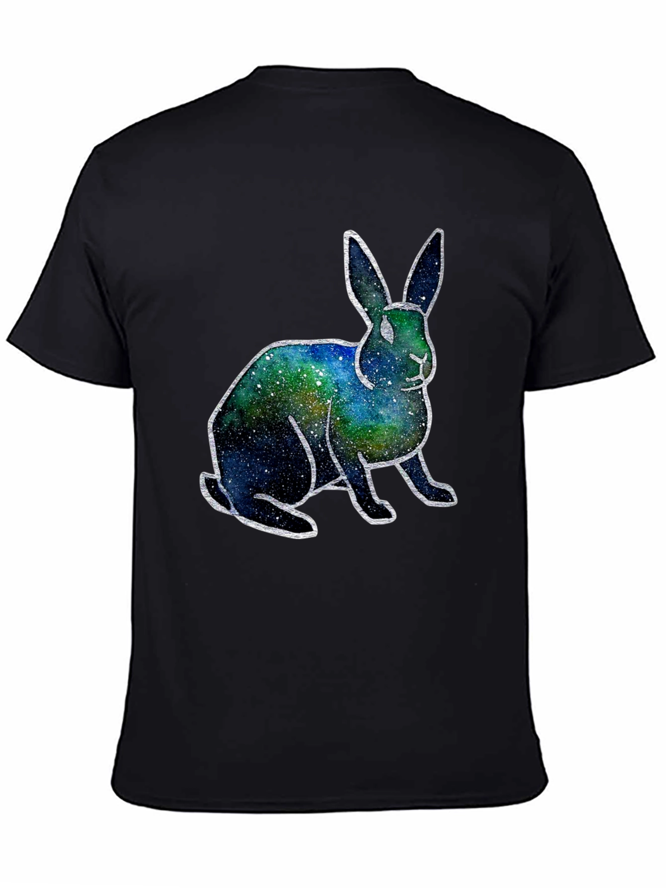Galaxy Bunny T-Shirt - Unique Space Rabbit Tee