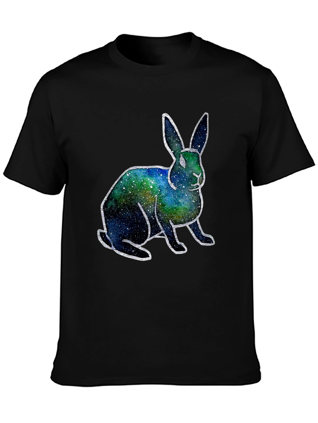Galaxy Bunny T-Shirt - Unique Space Rabbit Tee
