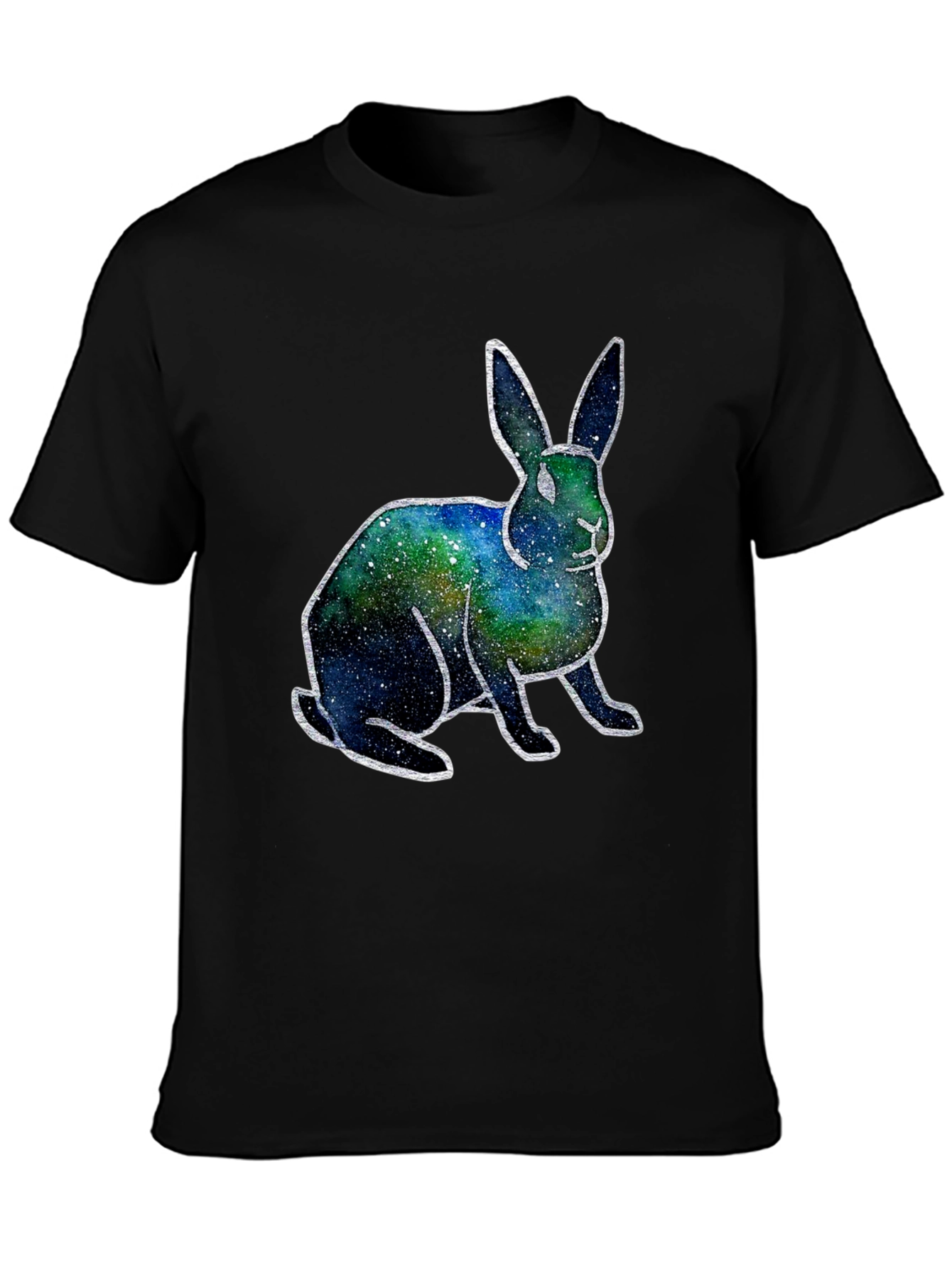 Galaxy Bunny T-Shirt - Unique Space Rabbit Tee