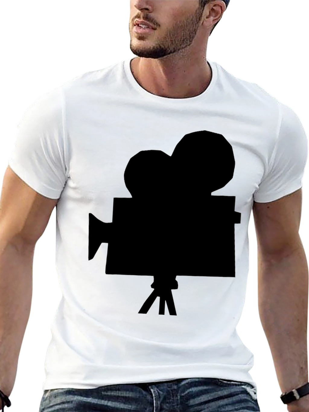 Retro Camera Graphic T-Shirt - Classic Film Lover Tee