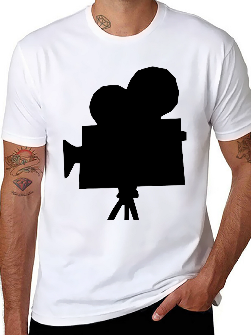 Retro Camera Graphic T-Shirt - Classic Film Lover Tee