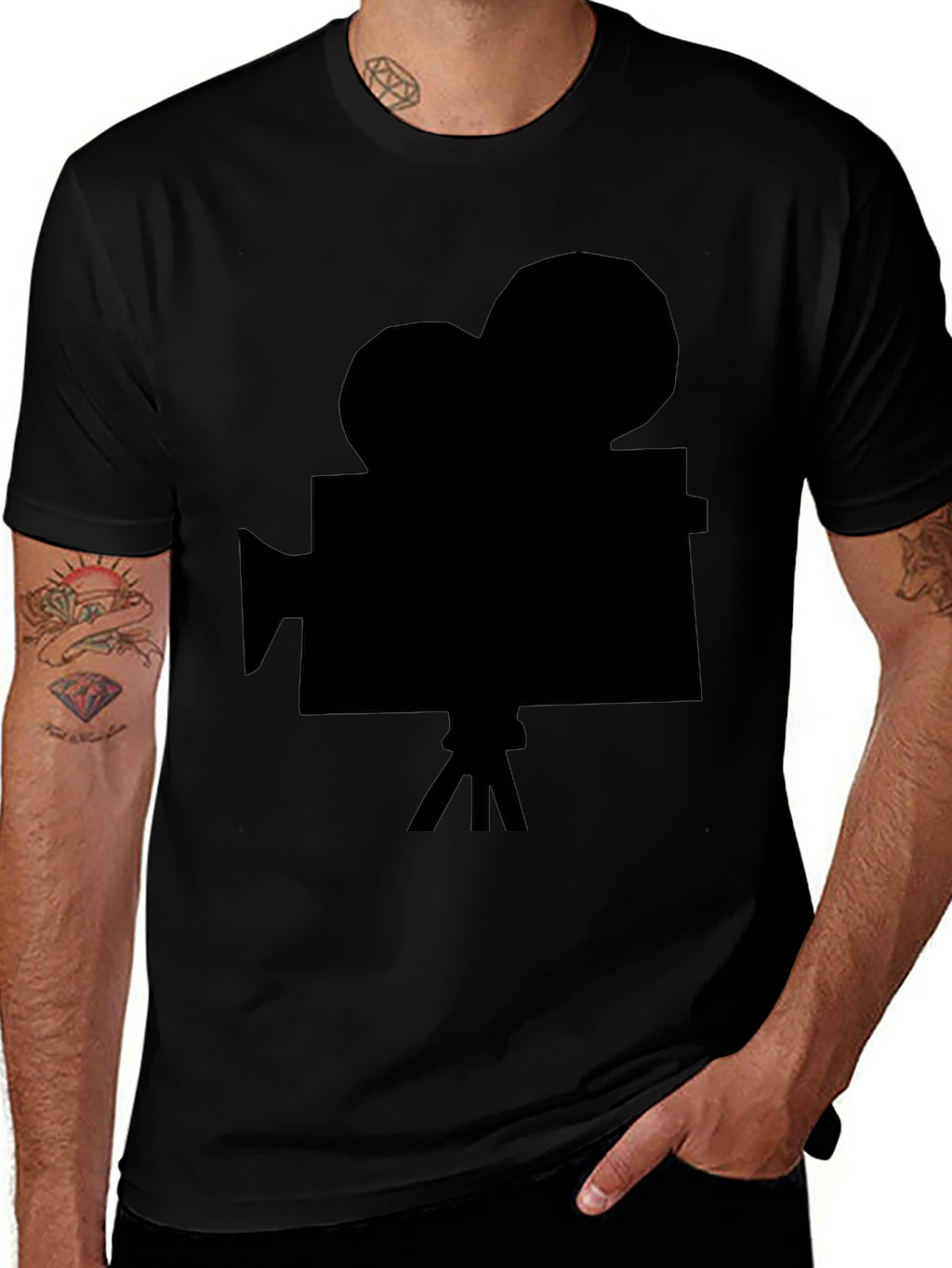 Retro Camera Graphic T-Shirt - Classic Film Lover Tee