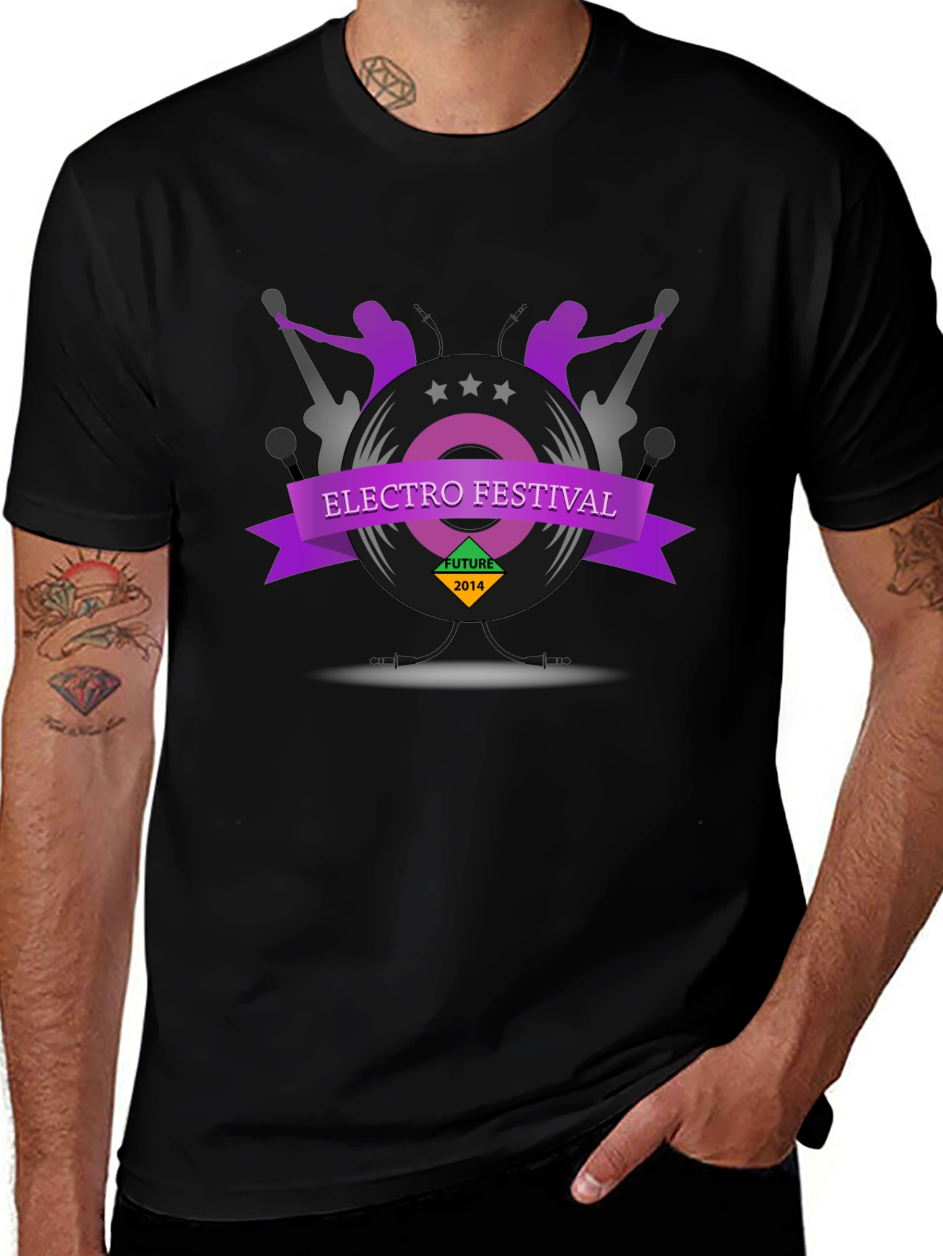 Electro Festival Graphic T-Shirt