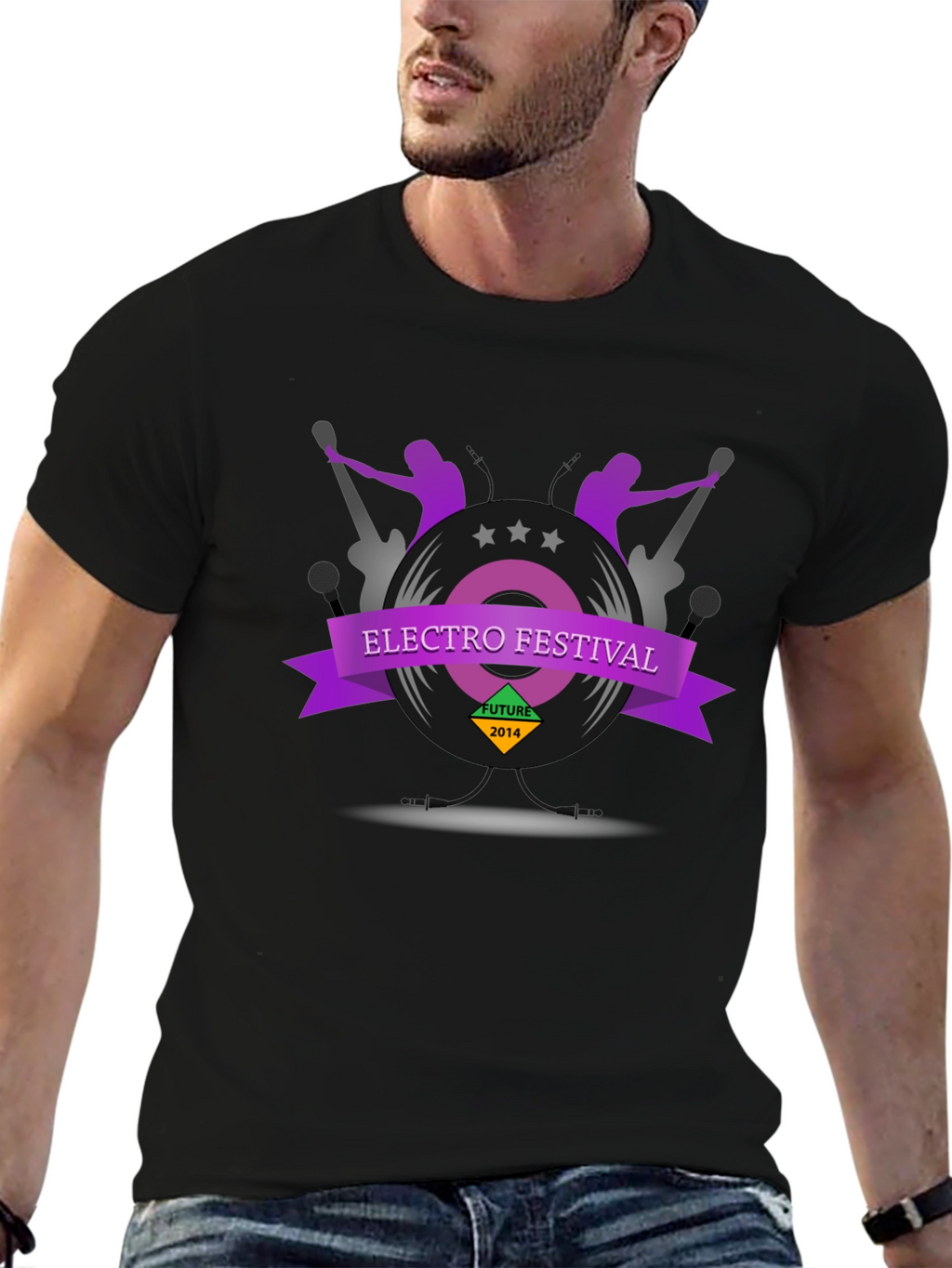 Electro Festival Graphic T-Shirt