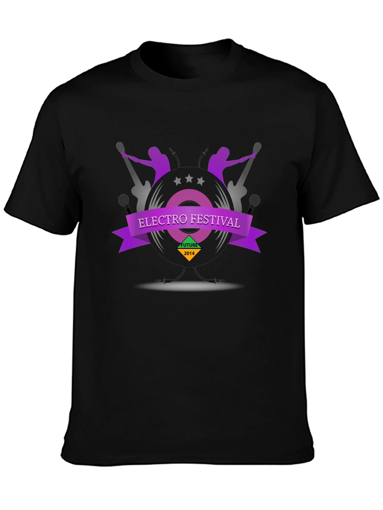 Electro Festival Graphic T-Shirt
