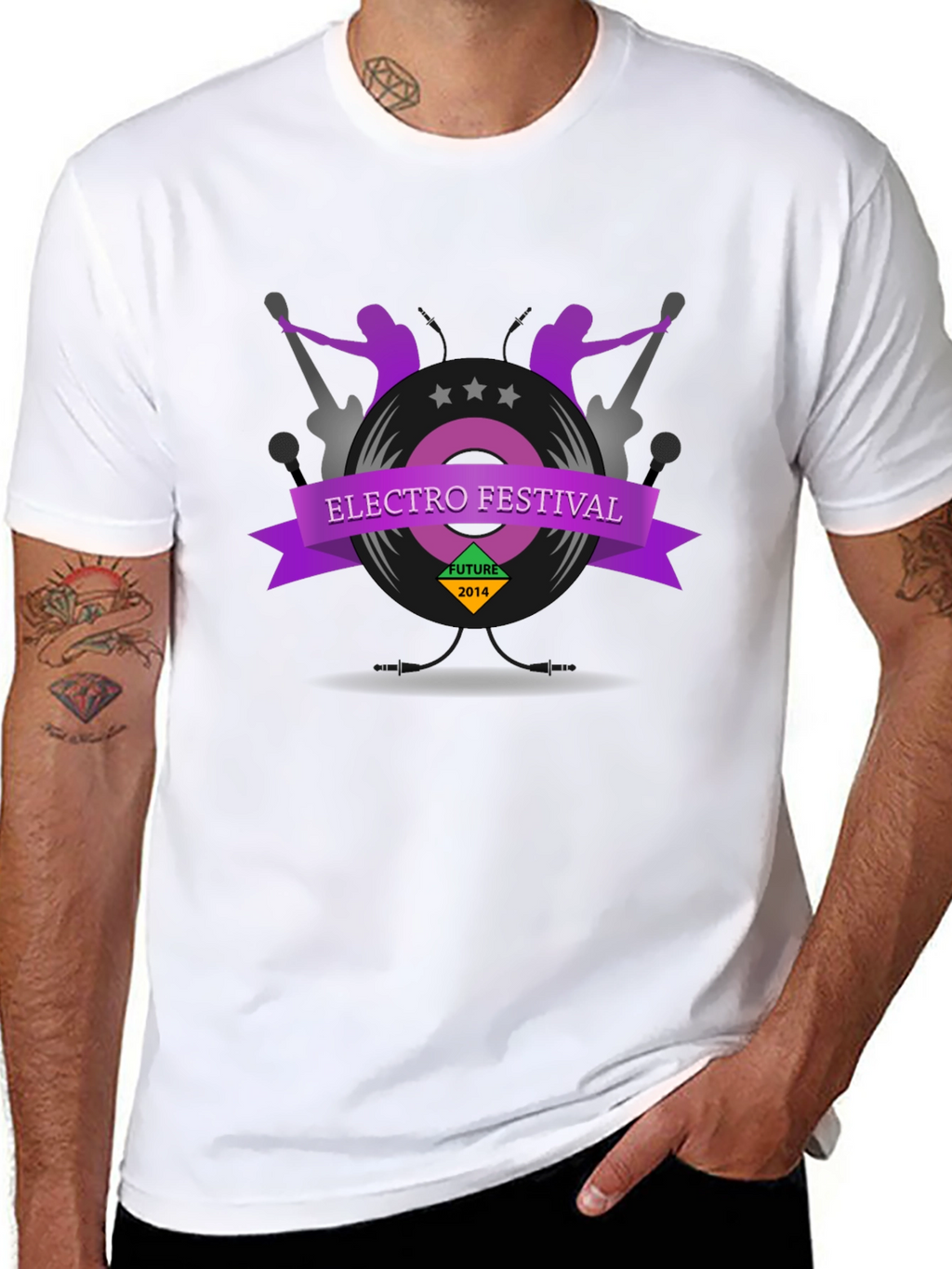 Electro Festival Graphic T-Shirt