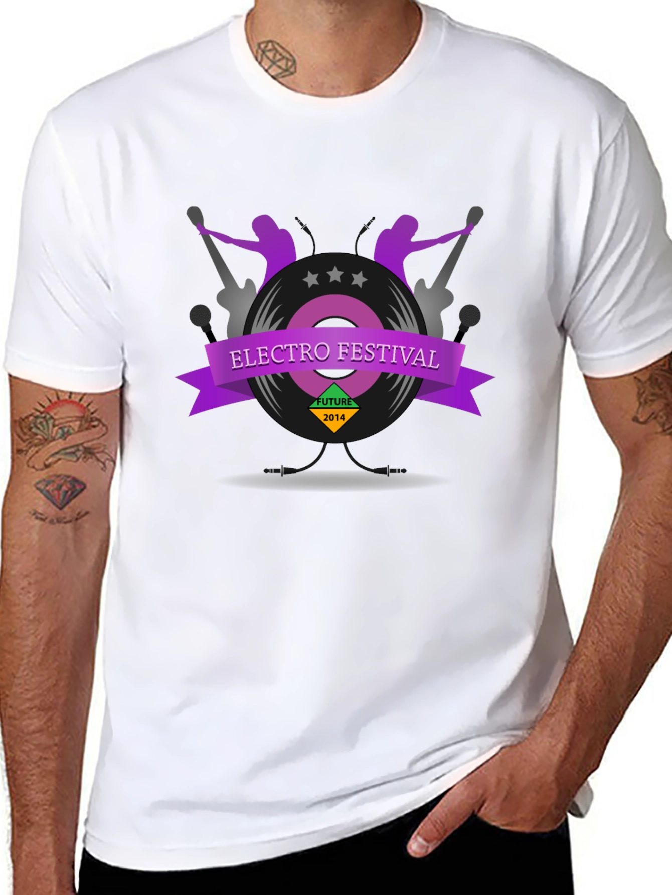 Electro Festival Graphic T-Shirt