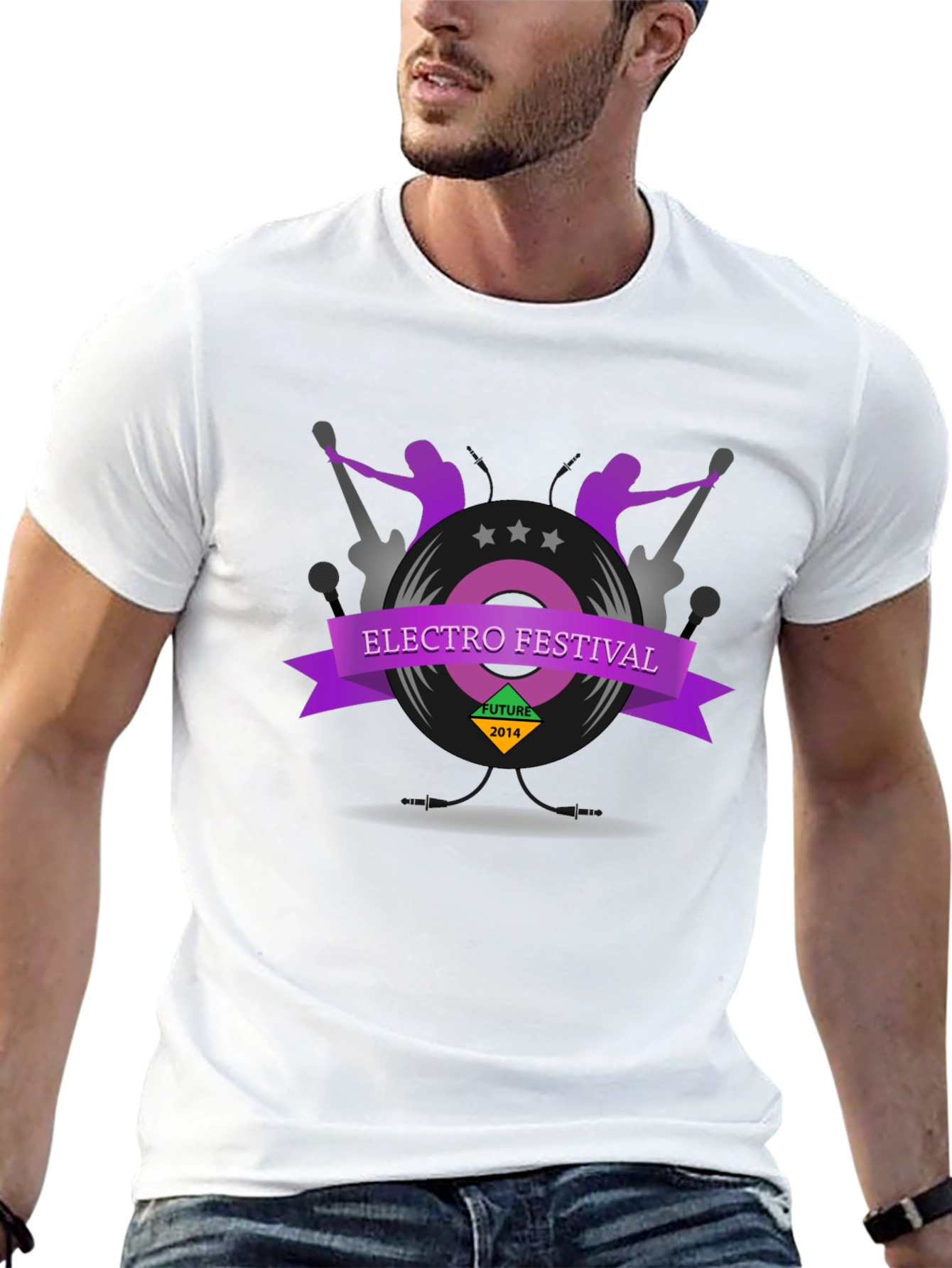 Electro Festival Graphic T-Shirt