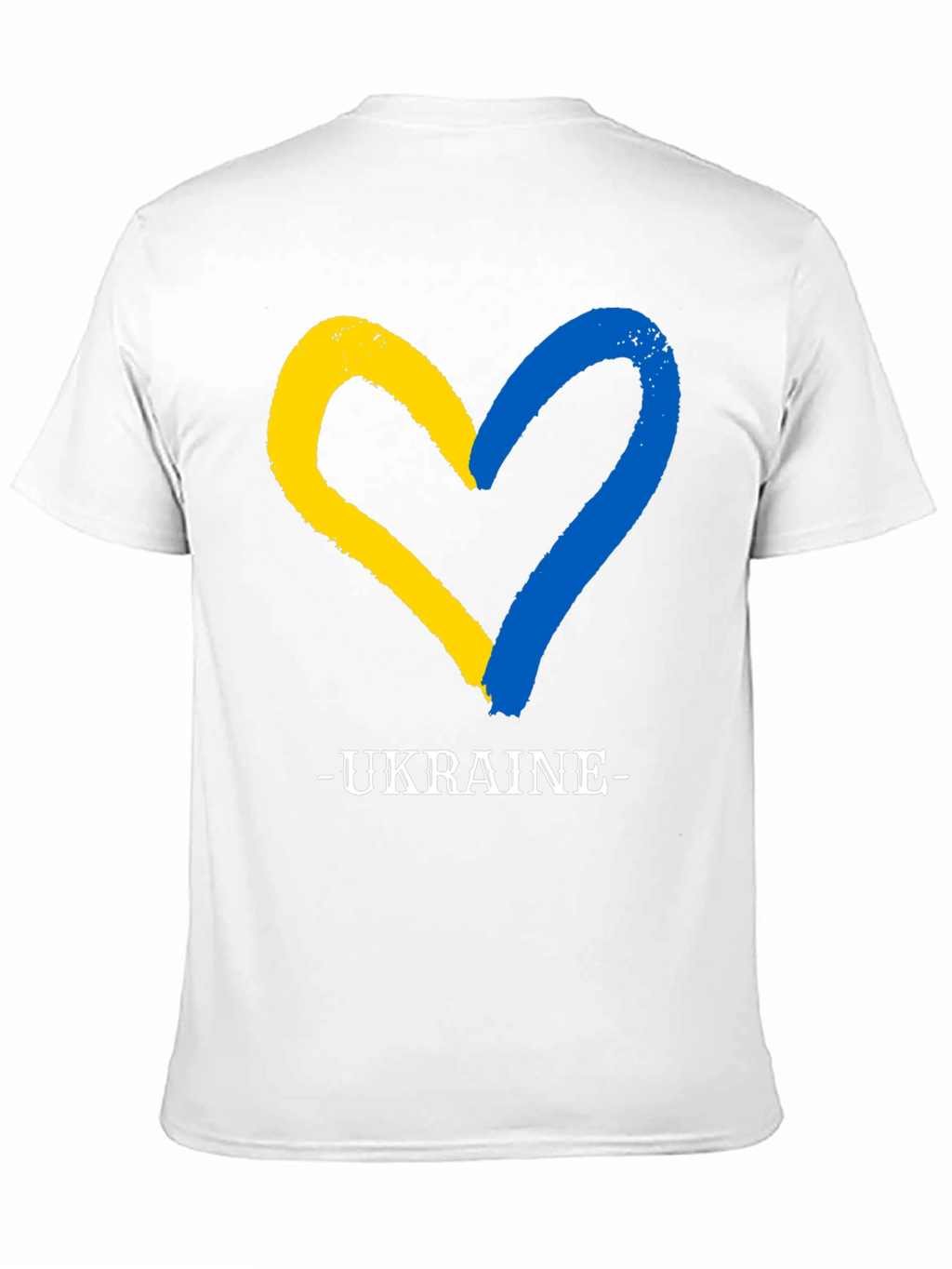 Ukraine Heart Flag T-Shirt