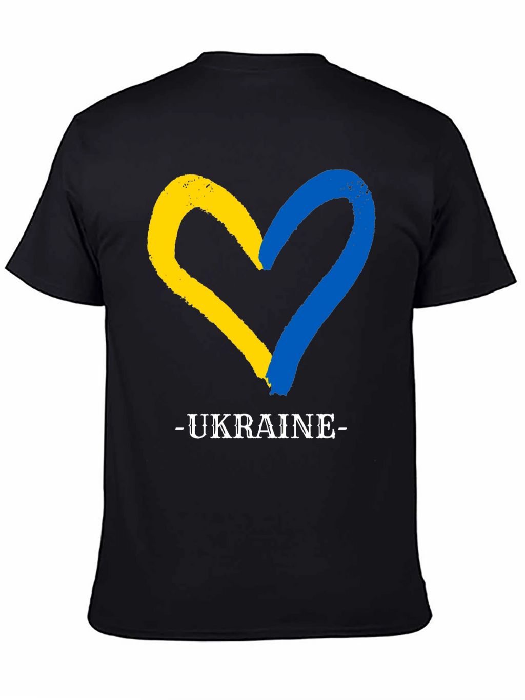 Ukraine Heart Flag T-Shirt
