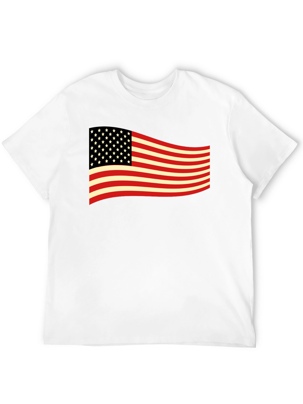 American Flag Graphic Tee - Patriotic USA T-Shirt