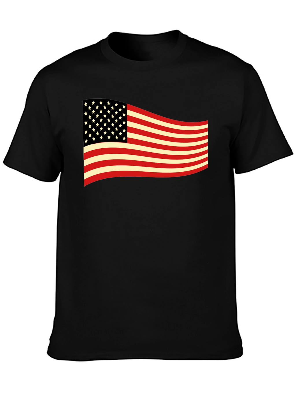 American Flag Graphic Tee - Patriotic USA T-Shirt