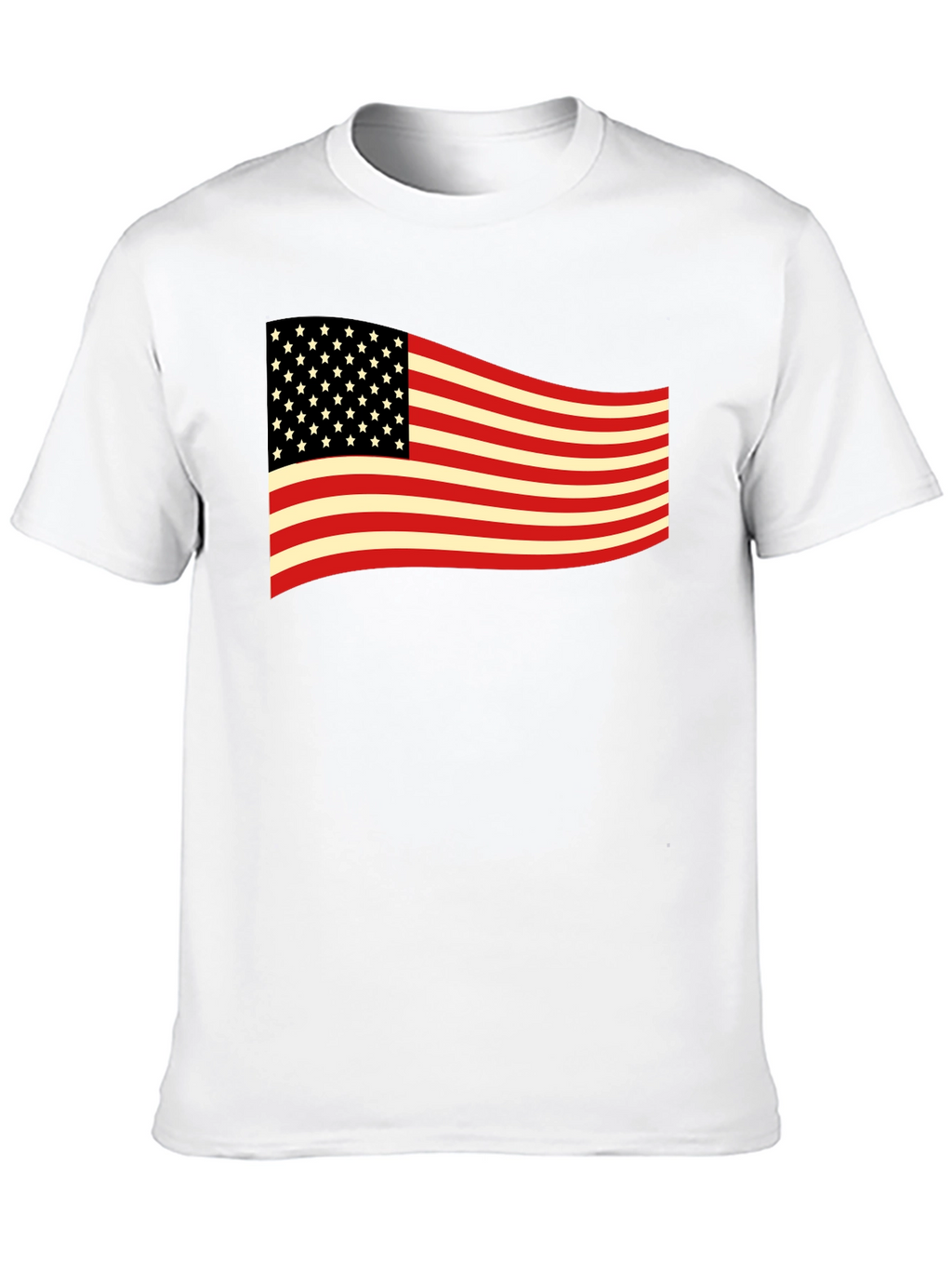 American Flag Graphic Tee - Patriotic USA T-Shirt