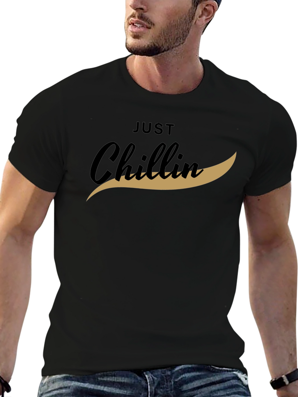 Just Chillin Graphic Tee - Casual Comfort Style