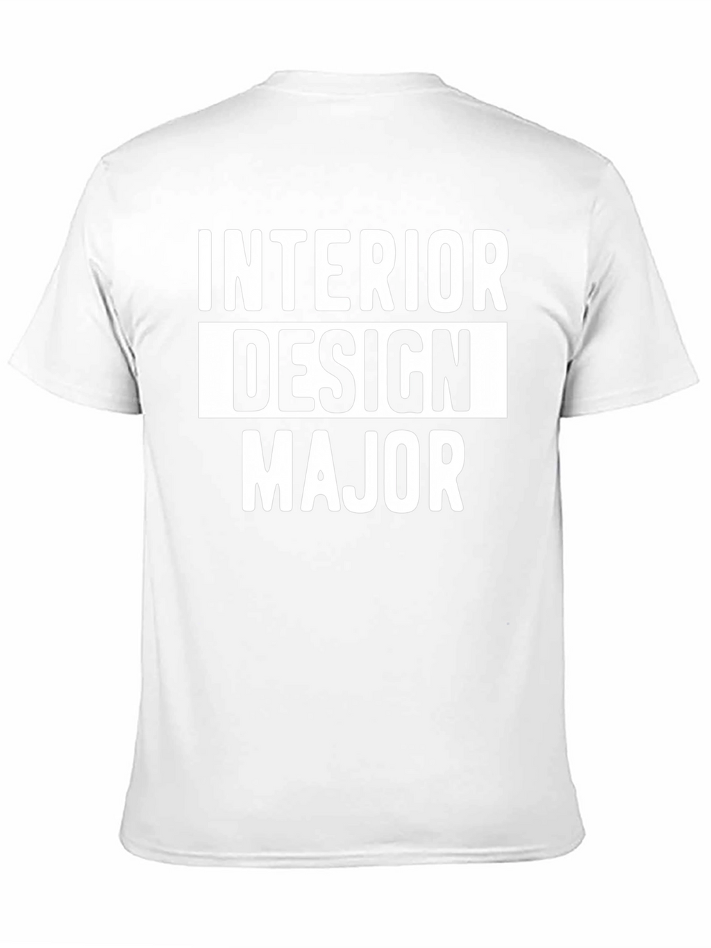 Interior Design Major T-Shirt Black