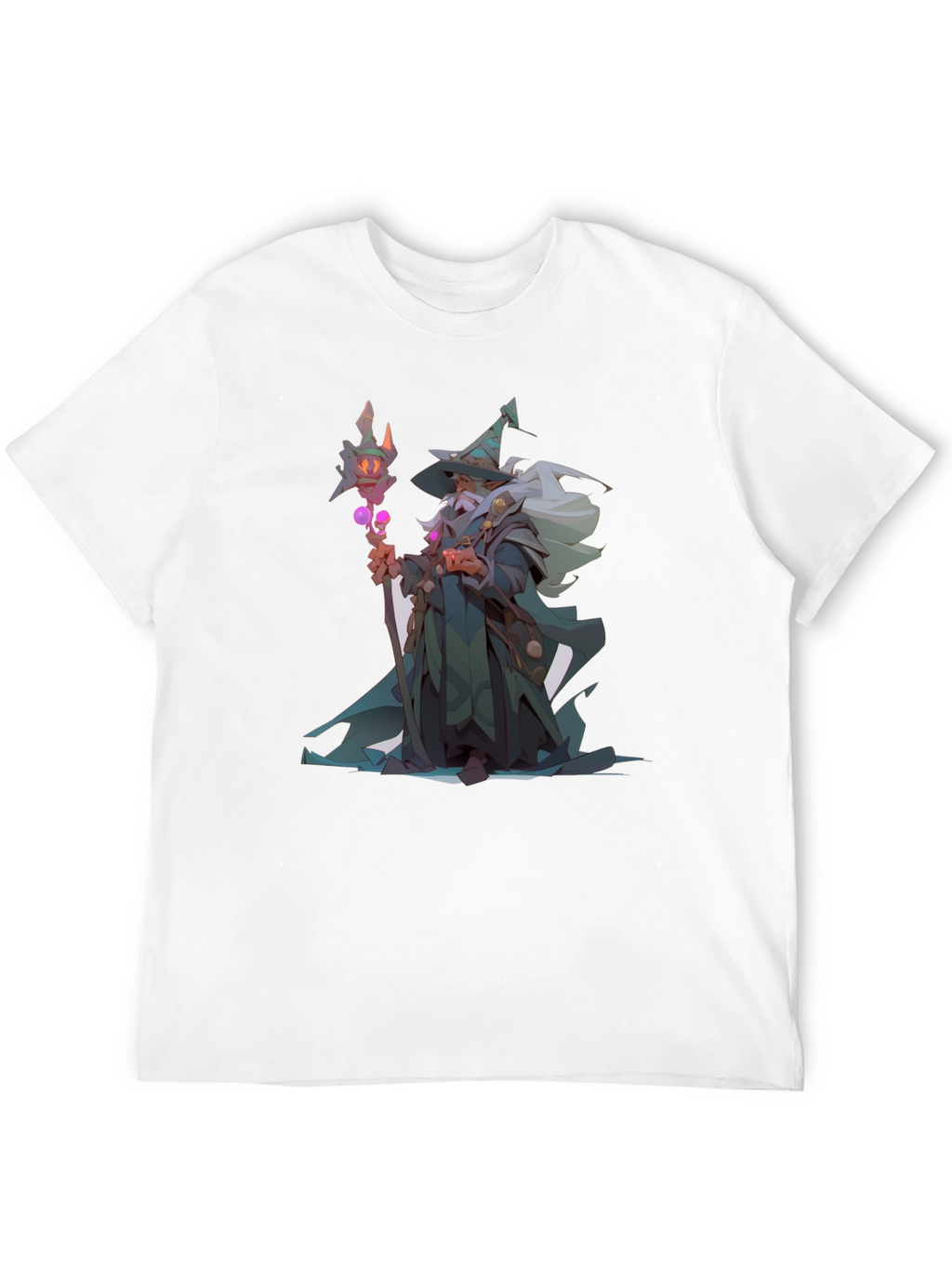Wizard Graphic Black T-Shirt