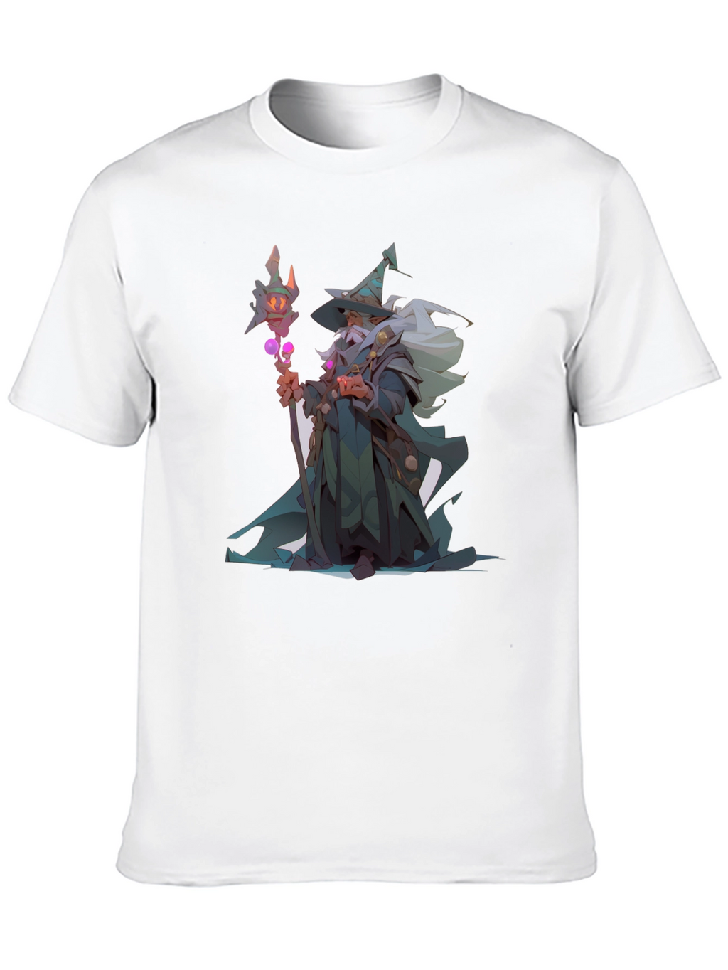Wizard Graphic Black T-Shirt