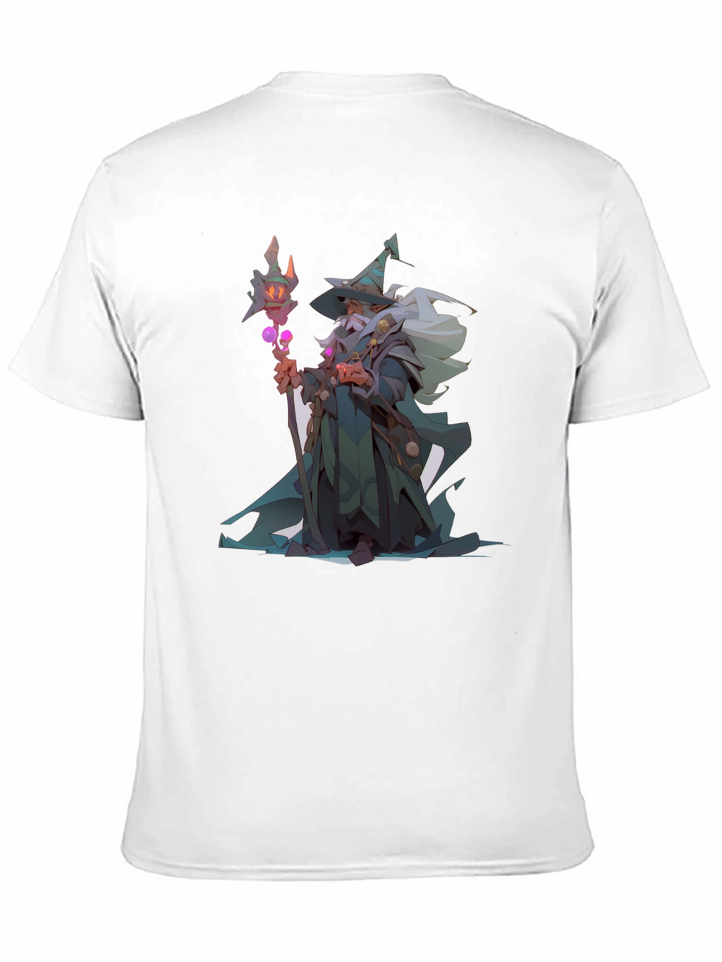 Wizard Graphic Black T-Shirt