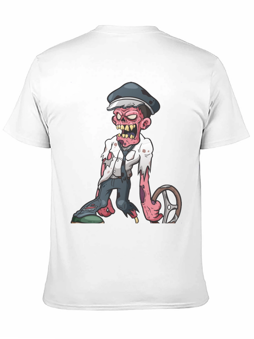 Zombie Driver Graphic T-Shirt - Horror Tee