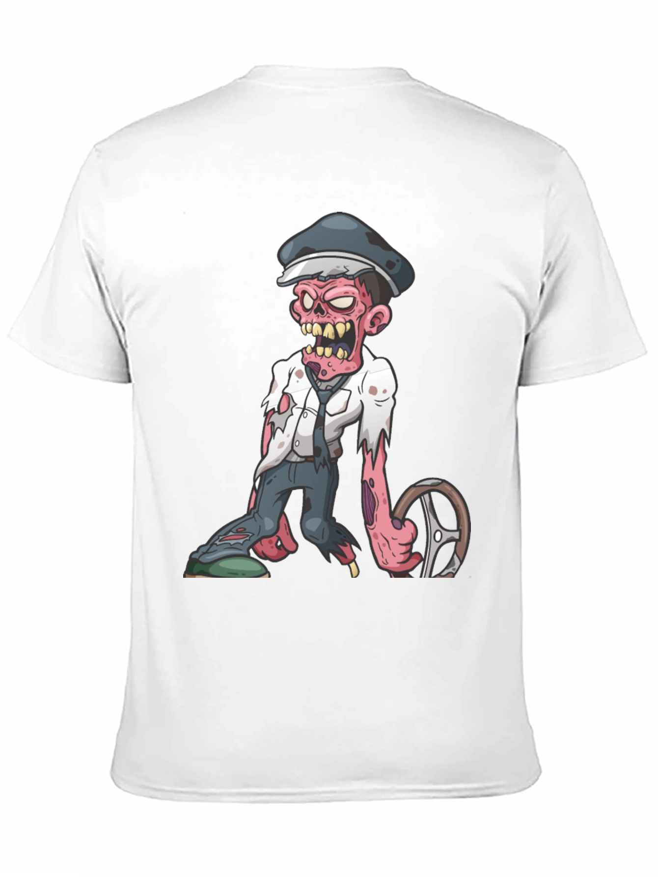 Zombie Driver Graphic T-Shirt - Horror Tee