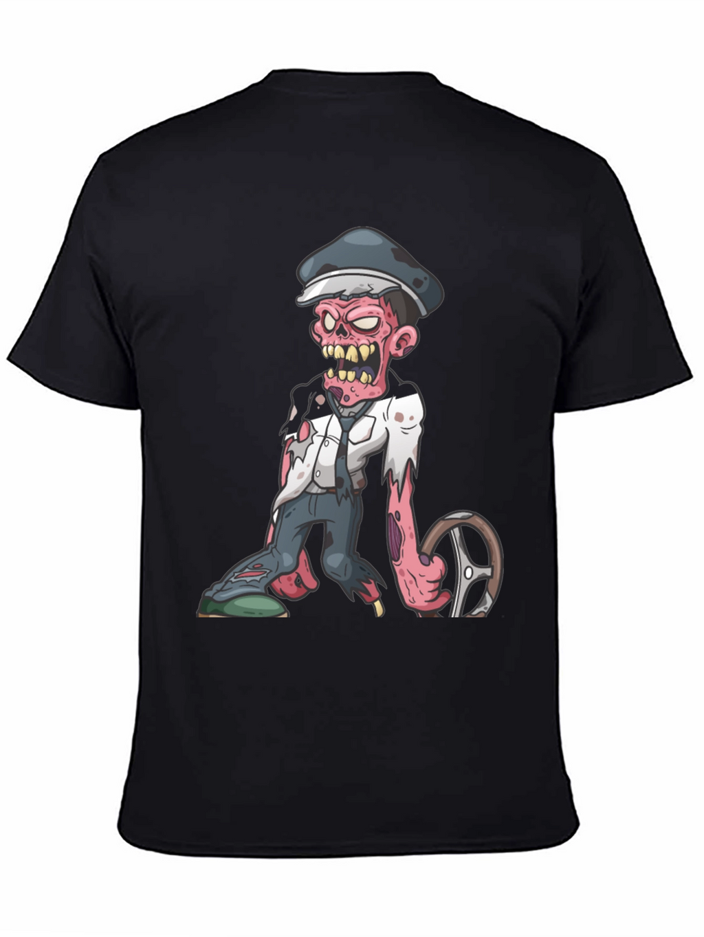 Zombie Driver Graphic T-Shirt - Horror Tee