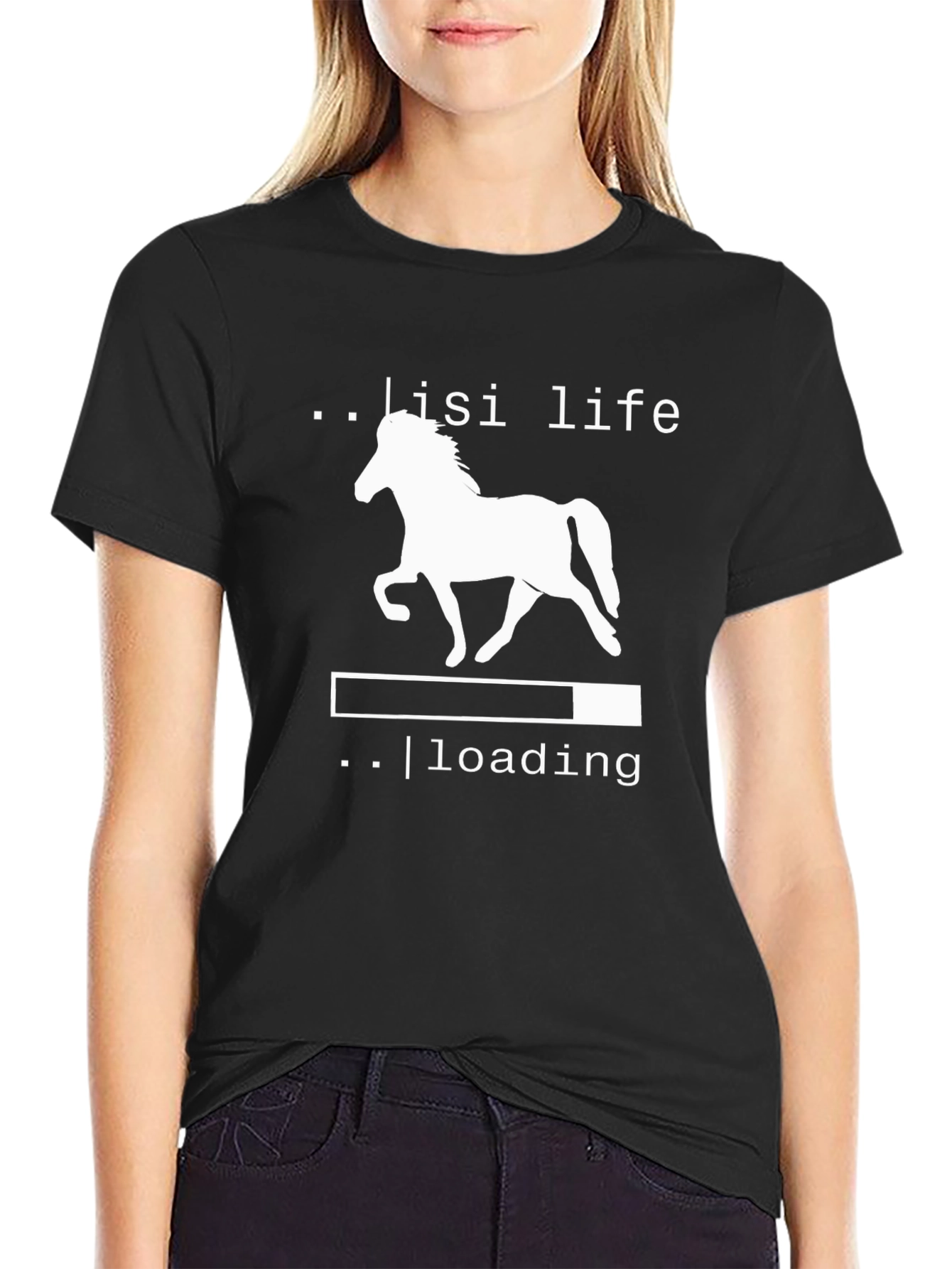 Lisi Life Loading Horse T-Shirt