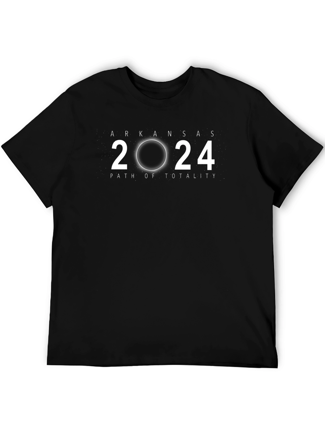 Arkansas 2024 Path of Totality Eclipse T-Shirt