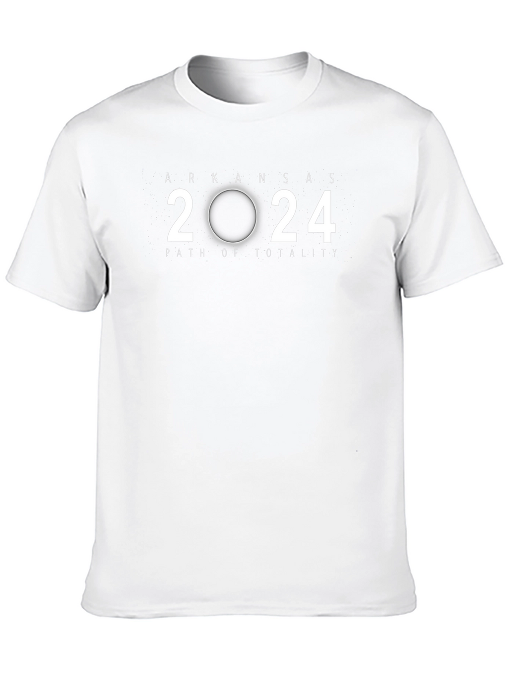 Arkansas 2024 Path of Totality Eclipse T-Shirt
