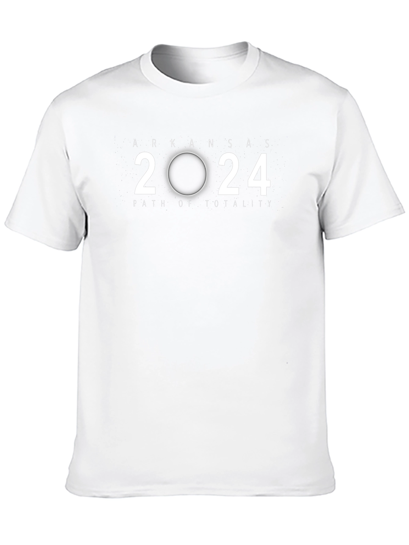 Arkansas 2024 Path of Totality Eclipse T-Shirt