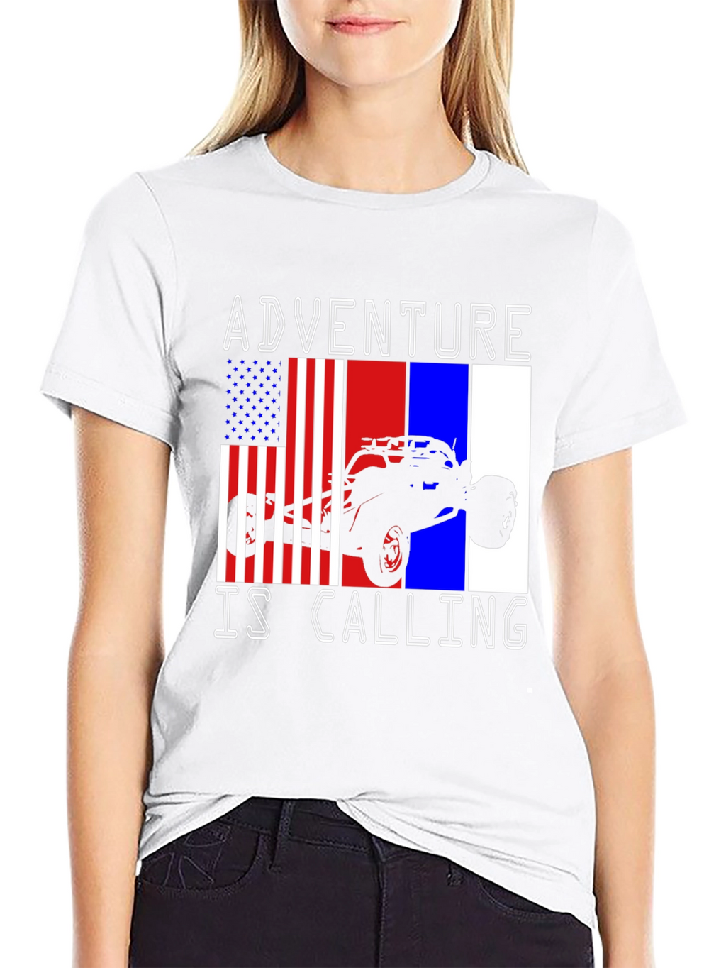 Adventure Is Calling T-Shirt - Off-Road Vehicle Graphic