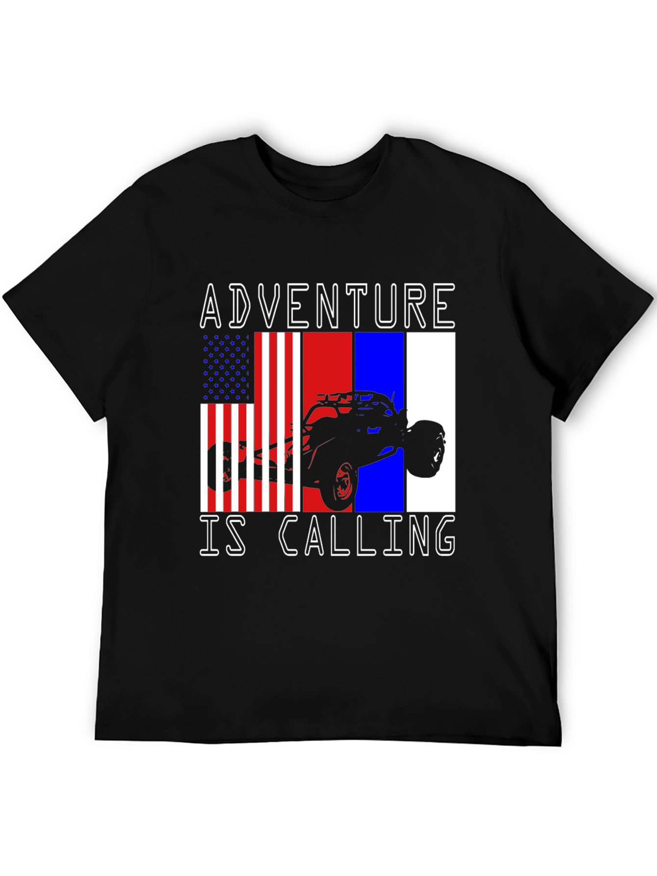 Adventure Is Calling T-Shirt - Off-Road Vehicle Graphic