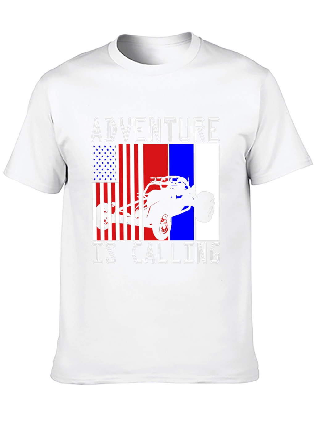 Adventure Is Calling T-Shirt - Off-Road Vehicle Graphic