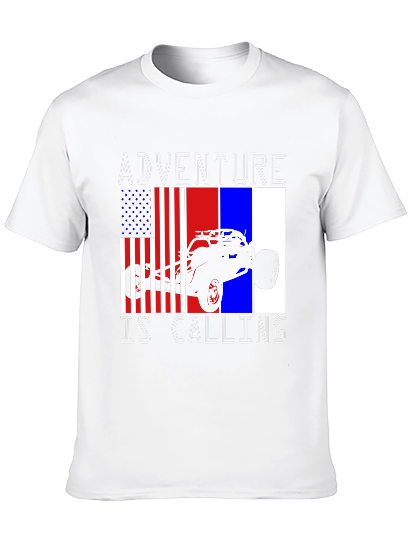 Adventure Is Calling T-Shirt - Off-Road Vehicle Graphic