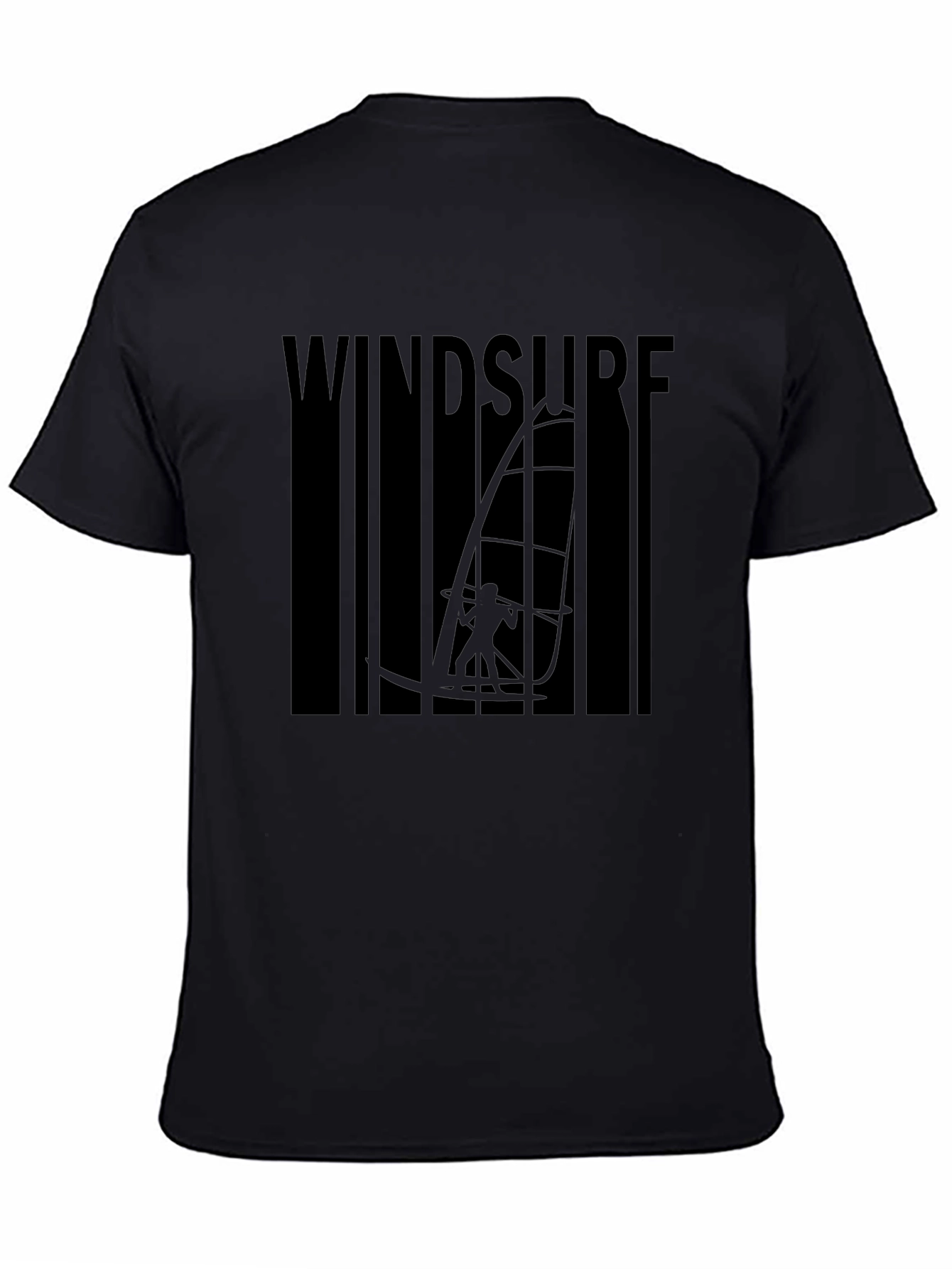 Windsurf Graphic Tee - Black