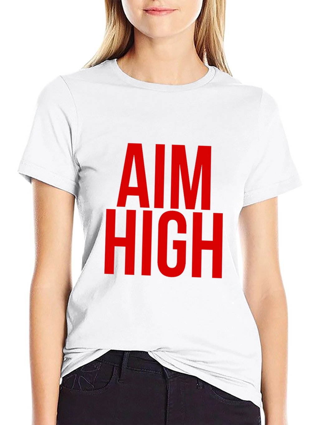 Aim High Graphic Tee - Bold Statement Shirt