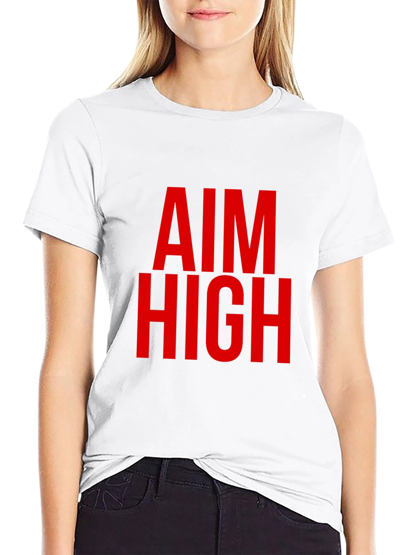 Aim High Graphic Tee - Bold Statement Shirt