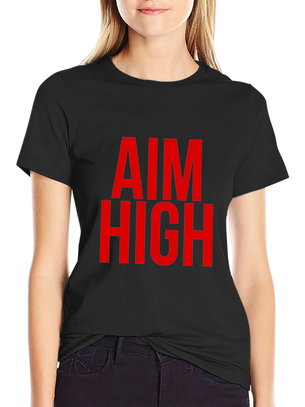 Aim High Graphic Tee - Bold Statement Shirt