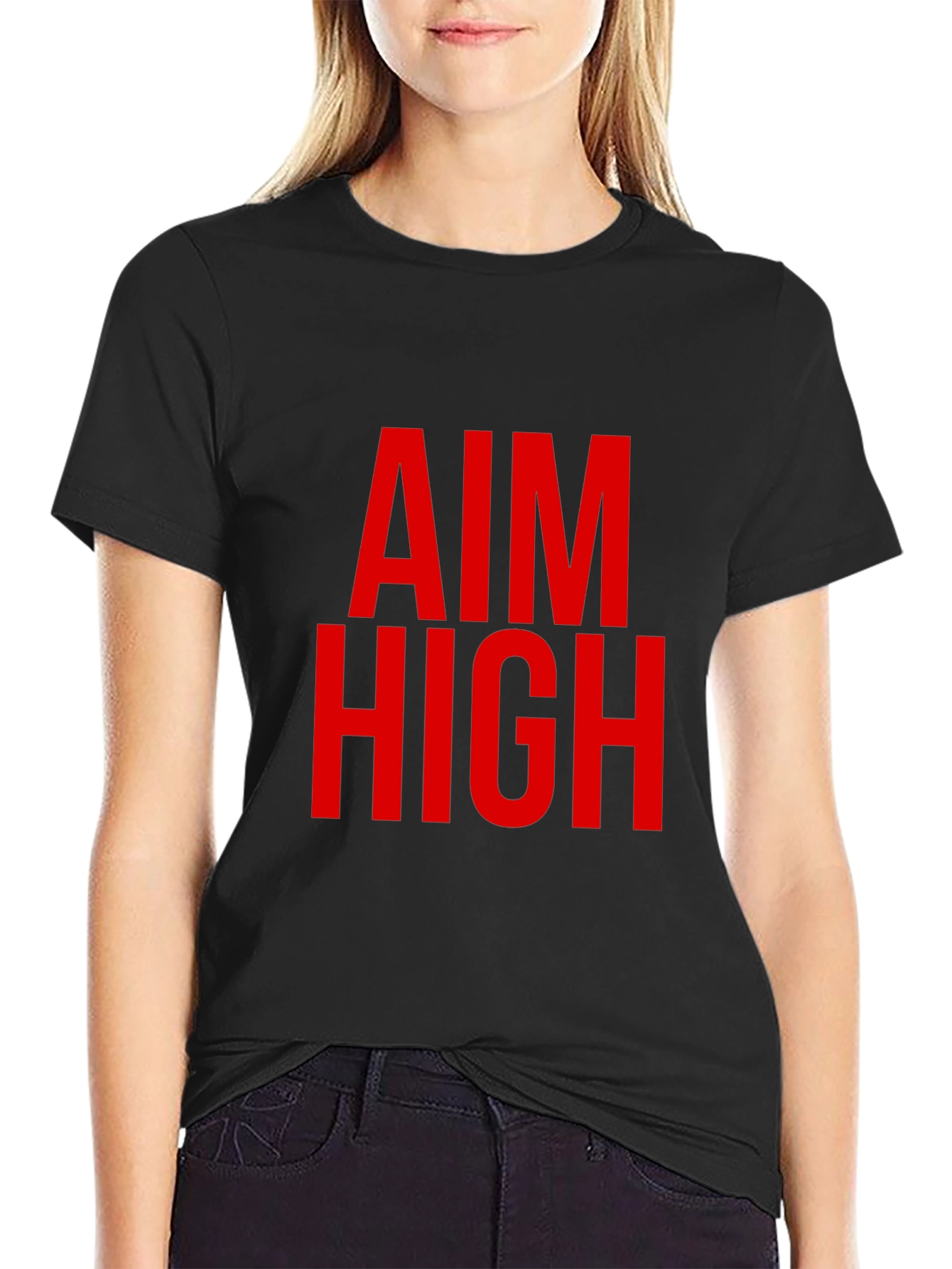 Aim High Graphic Tee - Bold Statement Shirt