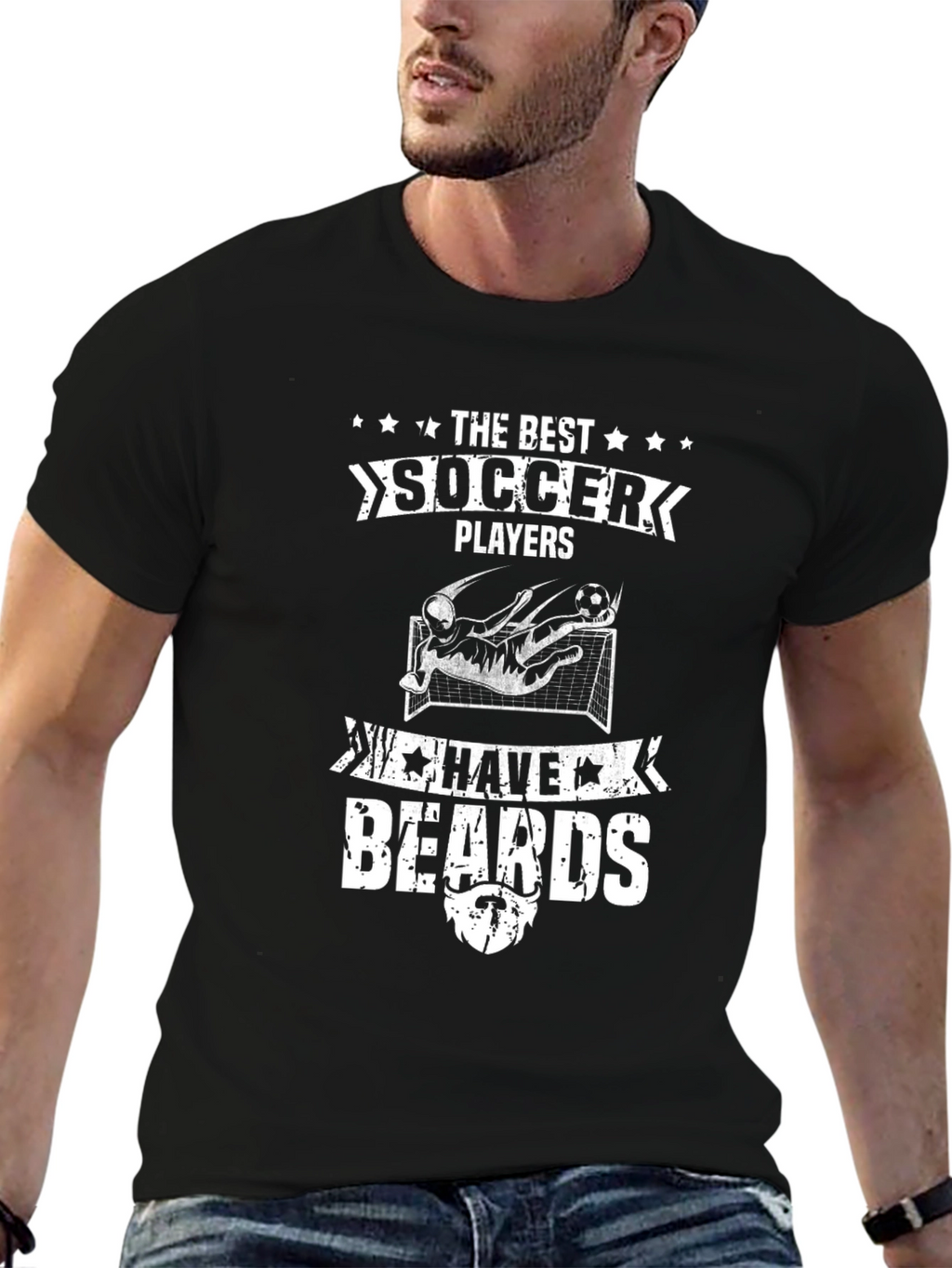 Soccer Players Have Beards Graphic T-Shirt