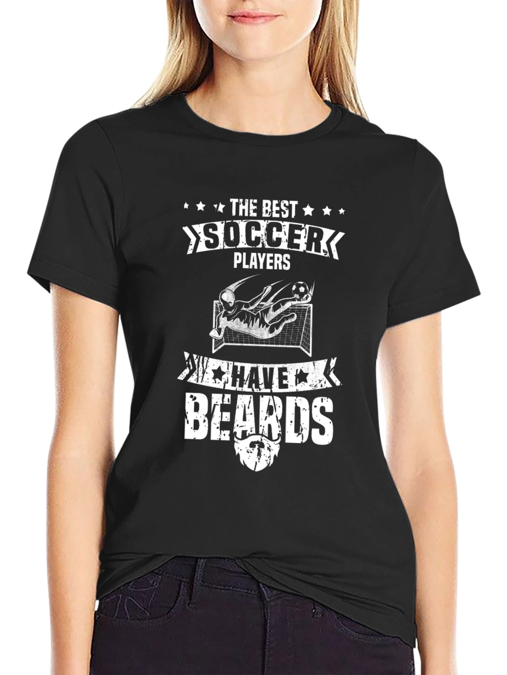 Soccer Players Have Beards Graphic T-Shirt