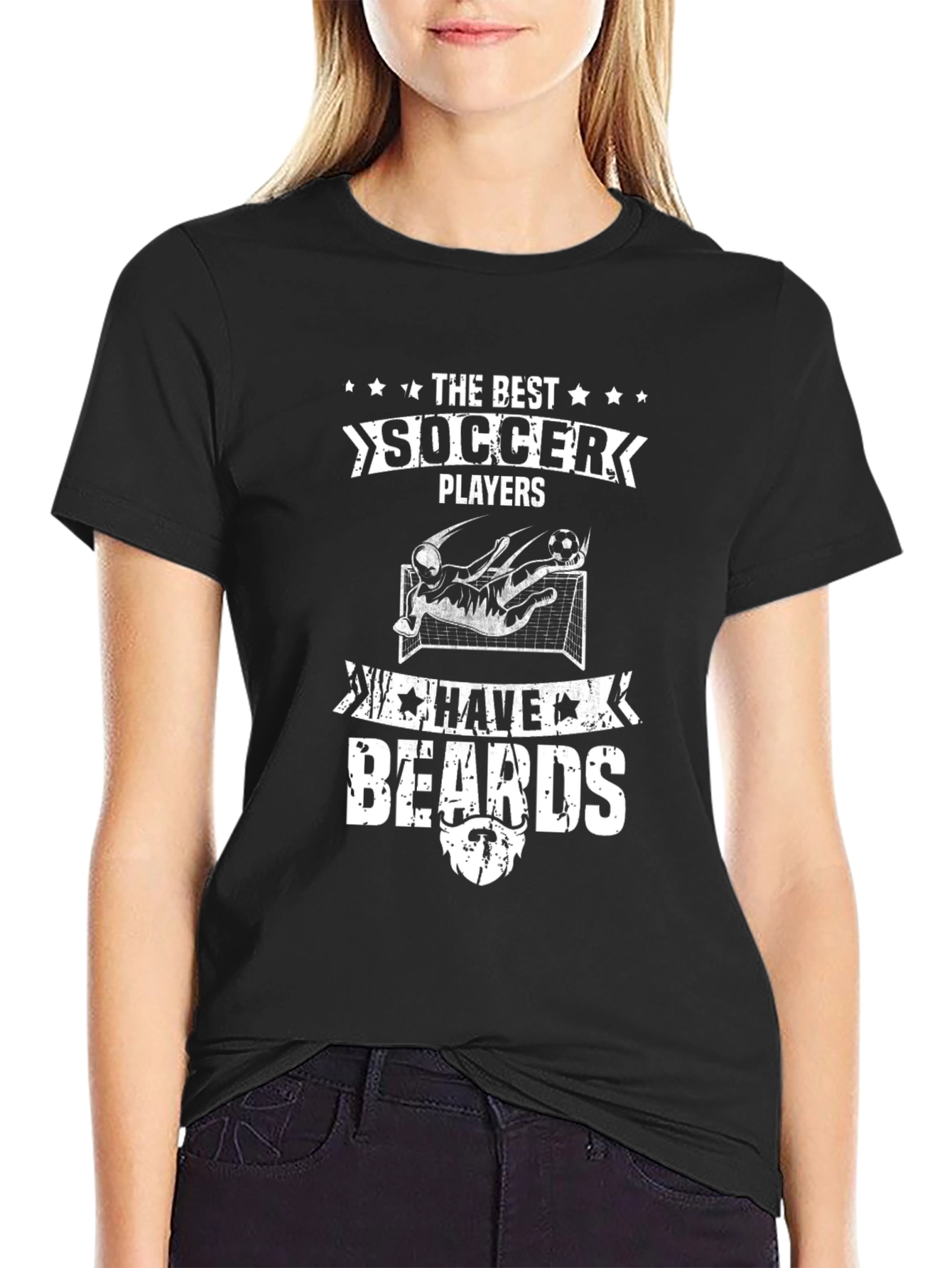 Soccer Players Have Beards Graphic T-Shirt