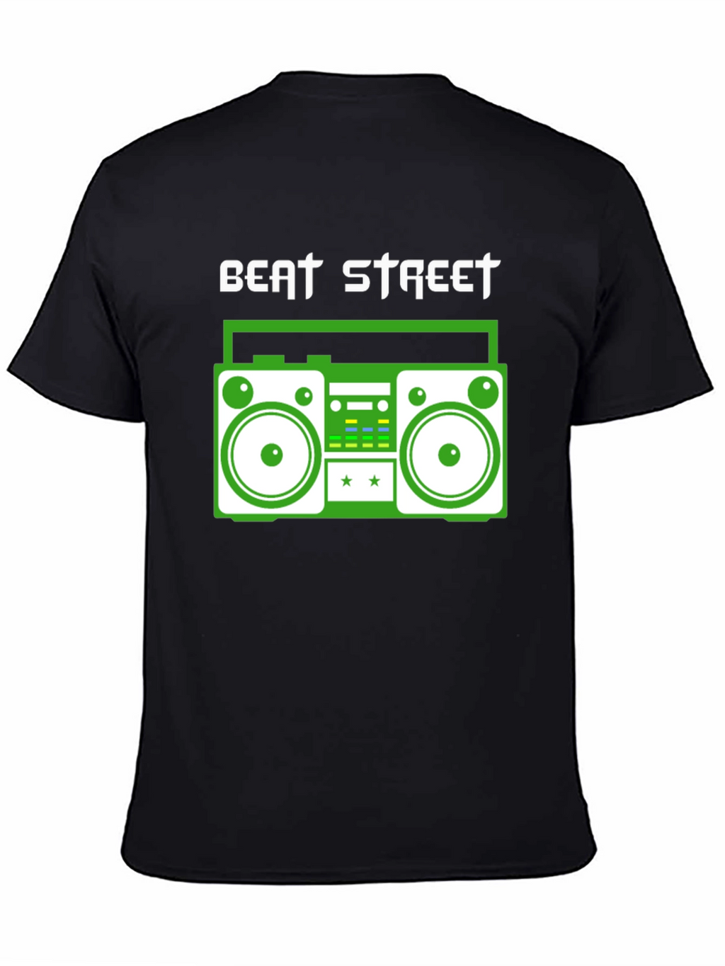 Beat Street Boombox Graphic Tee - Retro Style