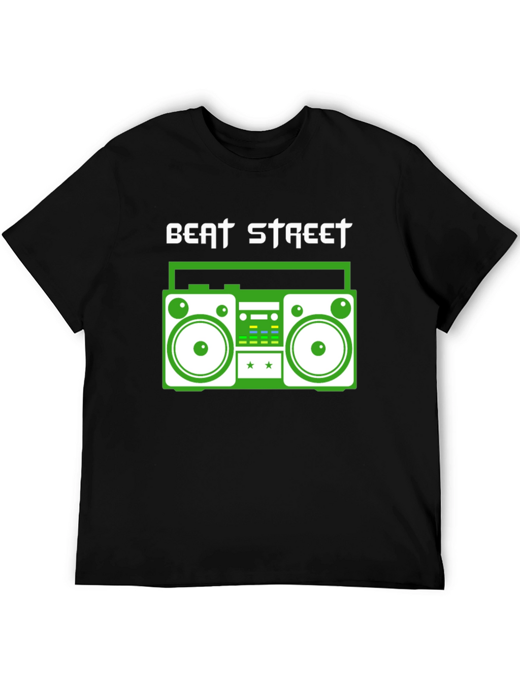 Beat Street Boombox Graphic Tee - Retro Style