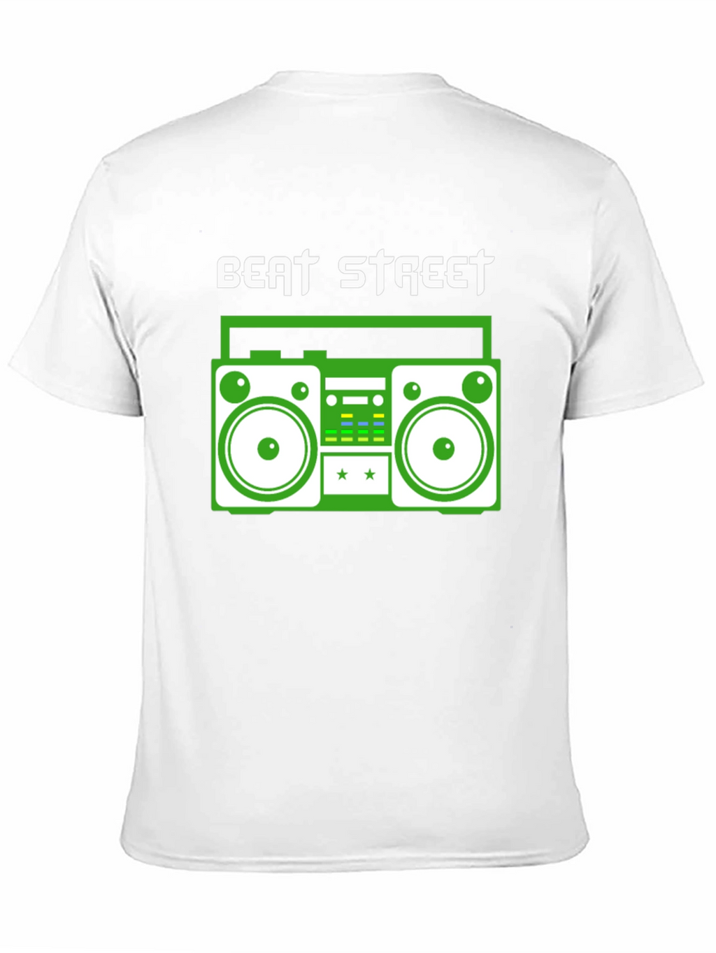 Beat Street Boombox Graphic Tee - Retro Style