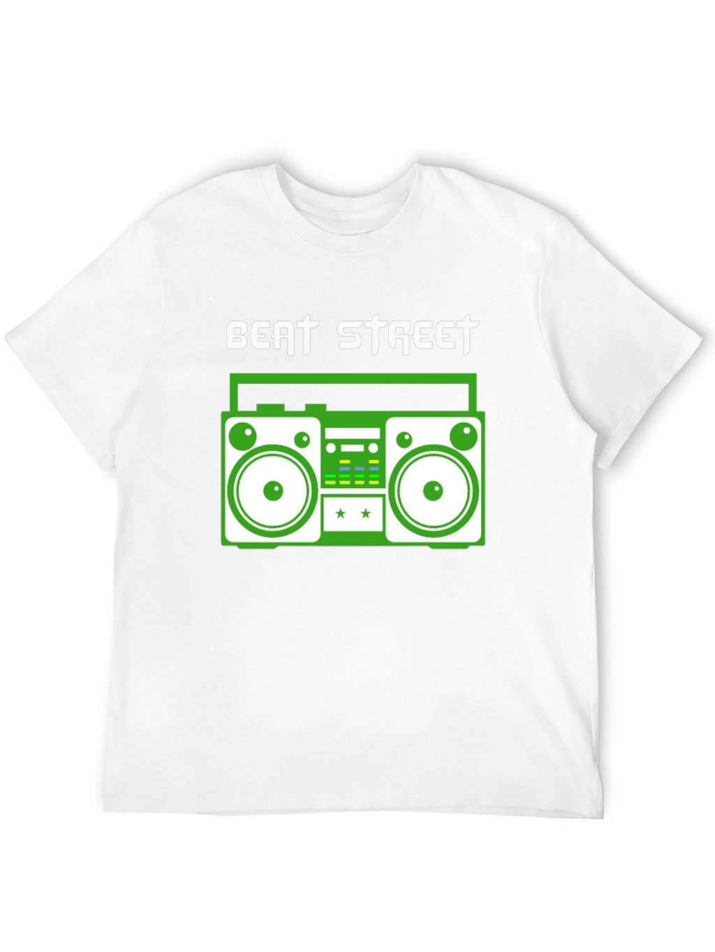 Beat Street Boombox Graphic Tee - Retro Style