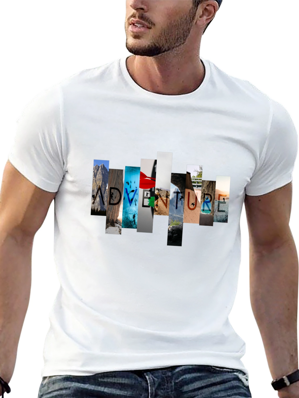 Adventure Graphic Black T-Shirt